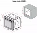 Perfelli Diamond 6M8L INOX