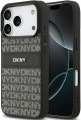 DKNY Repeat Texture Pattern with Tonal Stripe for iPhone 17