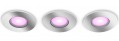 Philips Hue Three-pack Xamento recessed spotlight