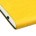 Ruled Notebook Pocket Yellow