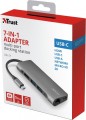 Упаковка Trust Dalyx Aluminium 7-in-1 USB-C Multi-port Adapt