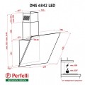 Perfelli DNS 6842 WH LED