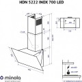 Minola HDN 5222 BL/I 700 LED