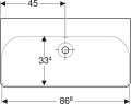 Geberit Smyle Square 90 500250011