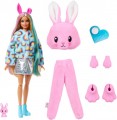 Barbie Cutie Reveal Doll with Bunny Plush Costume and 10 Sur