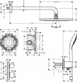 Hansgrohe Croma 280 Ecostat S 27954000