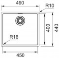 Franke Maris MRX 210-45 127.0553.961