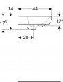 Geberit Selnova Square 55 500.290.01.7