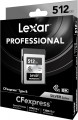 Lexar Professional CFexpress Type B Silver 512Gb