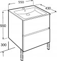 Roca Cube 55 A85119A806