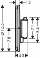 Hansgrohe ShowerSelect Comfort S 15553000