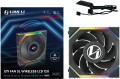 Lian Li Uni Fan SL120 Wireless LCD Reverse Black