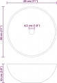 VidaXL Wash Basin 242569