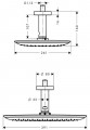 Чертеж с размерами Hansgrohe PuraVida 27390