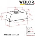 Weilor PPE 5265 SS 1250 LED