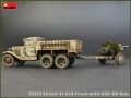 MiniArt Soviet 2T 6x4 Truck and 76-mm USV-BR Gun (1:35)