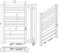 LARIS Zebra Lavina E R 500x900