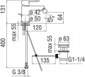 Nobili Rubinetterie New Road RD00119-1-CR