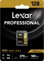 Упаковка Lexar Professional 1800x UHS-II SDXC 128Gb