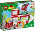 Lego Fire Station and Helicopter 10970