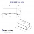 Minola HBI 5227 BL 700 LED