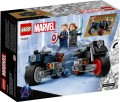 Lego Black Widow and Captain America Motorbikes 76260