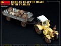 MiniArt German Tractor D8506 with Trailer (1:35)