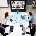 Port Designs 2K UHD All-In-One Audio/Video Desktop Conferenc
