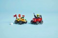 Lego Pizza vs Fire Truck Race Car Pack 60458