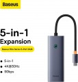 BASEUS UltraJoy 5-Port (1xHDMI + 4xUSB 3.0)