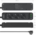 RZTK Power Strip Pro 3+2 USB-A+USB-C