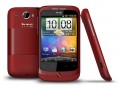 HTC Wildfire в красном