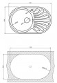 Kernau KSS B453 1B1D 770x480 мм