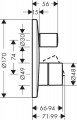 Axor Uno 45407000
