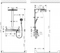 Hansgrohe Rainmaker Select Showerpipe 460 27029400