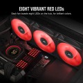 Corsair ML140 LED ELITE Red