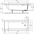 Ideal Standard Connect Air 170x70 T361701