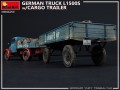 MiniArt German Truck L1500s w/Cargo Trailer (1:35)