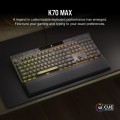 Corsair K70 MAX RGB Magnetic-Mechanical Gaming Keyboard