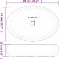 VidaXL Countertop Basin 155079