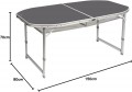 Bo-Camp Table Oval 1404399