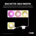 Corsair iCUE LINK LX120 RGB PWM White Triple Pack