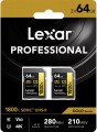 Lexar Professional 1800x UHS-II SDXC