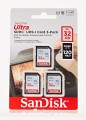 SanDisk Ultra SDHC UHS-I 533x Class 10 3x32Gb