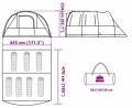 VidaXL Tunneltent 7 WP