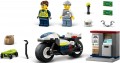 Lego Police Motorcycle Chase 60455