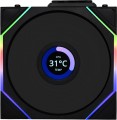 Lian Li Uni Fan TL120 LCD Wireless 3-pack Black