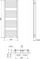 Excellent Horos 350x960 GREX.HO96.35.WH
