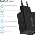 RZTK GaN2 65W USB-A + USB-C