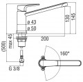 Nobili Rubinetterie Nobi NB84113-1CR